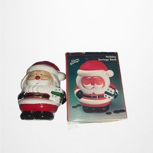Artmark Seasonal Santa Bank, Vintage.